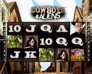 Cowboys & Aliens  -  Playtech